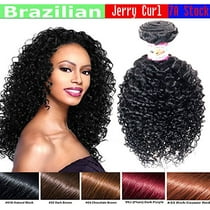 Brazilian Sew In Bundles Hair Extension Jerry Curl Real Virgin