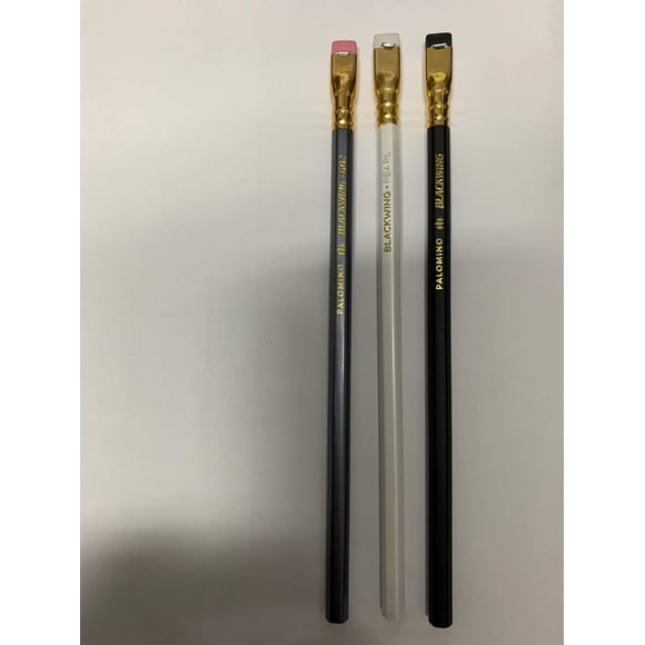 Juego de 3 lápices Blackwing PALOMINO (Original 602 Pearl 1cada uno)