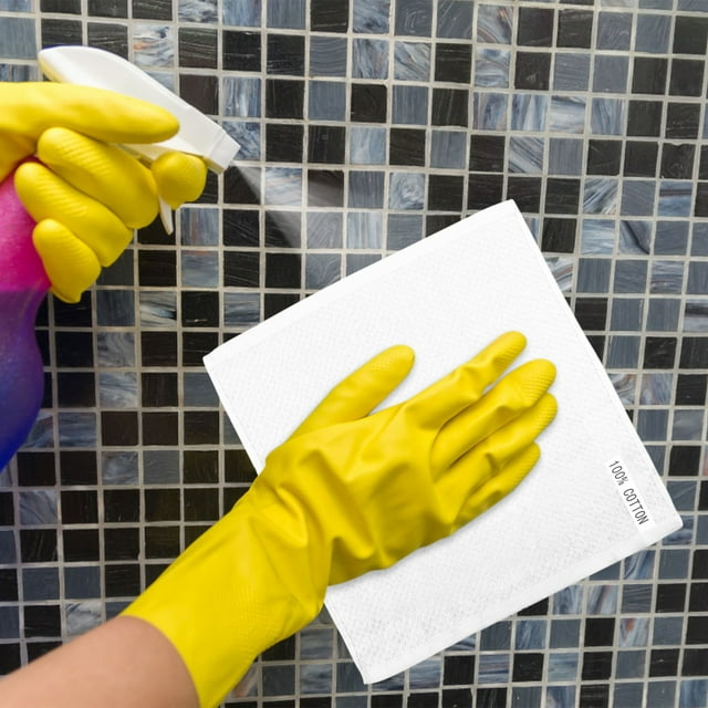 Ynlkorvg Wipes Cleaning Kitchen Fast Absorbent Microfiber Towels Rags And Cloths Drying Super Cotton Dish Dish Soft Kitchen Dishcloths Towels Dish Cloth Microfiber Wipes