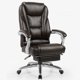 thumbnail image 2 of Luxurious Leather Boss Chair Home Office Computer Chair Reclining Swivel PU Armchair Silla Lifting Cowhide Executive Chair Seat My Lux Decor Round, 2 of 14