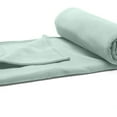 thumbnail image 2 of Vellux Blanket Microfiber Solid Pale Jade Full/Twin Soft, Warm, Insulated, Pet-Friendly, Home Bed & Sofa, 2 of 4