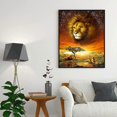 thumbnail image 4 of 5D Diamond Embroidery Kit by Number Diamond Painting Rhinestone Full Diamond Painting, Full Diamond Painting Kit, Diamond Painting Lion for Adults, Ho, 4 of 5