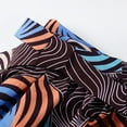 thumbnail image 3 of Wax Print Skirts Maxi Long Skirt Cotton, 3 of 5