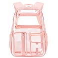 thumbnail image 4 of PRIYAL Cusangel Heavy-Duty Transparent Backpack, TPU Large Capacity Clear Backpack, Essential for Sports Events, Home & Travel, Black Transparent Backpack Women's Shoulder Bag, 4 of 13