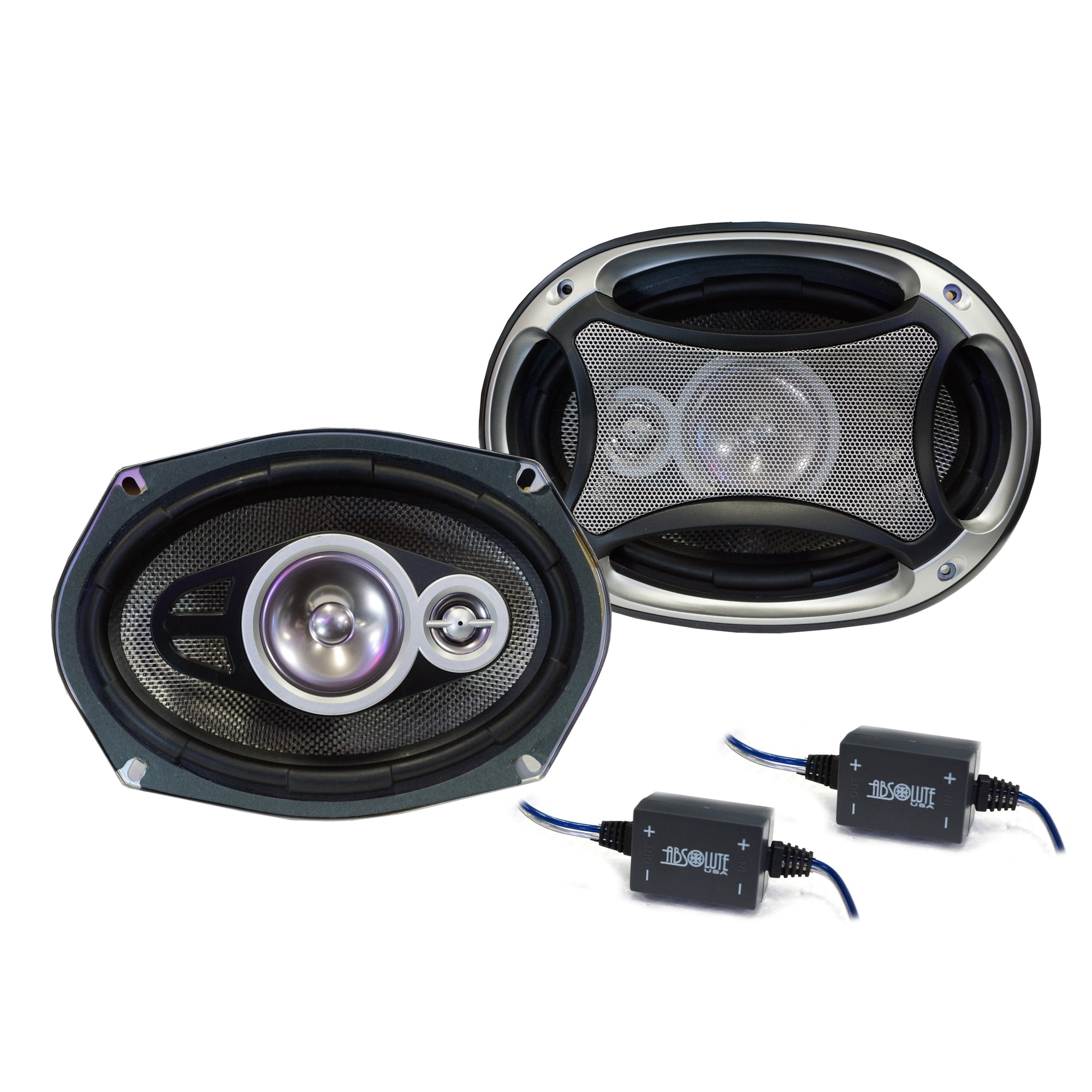Absolute USA PRO6993 Pro Series 6x9" 3 Way full-range loudspeakers 6x9" 3 Way full-range loudspeakers Car Speakers 600 Watts Max Power
