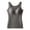 Gray, variant on Einccm Women's Winter Warmth Fleece Lined Camisole with Lace Backless Design and Removable Pads Seamless Body Shaper Base Layer Top for Cold Weather Casual Daily Wear