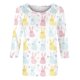 thumbnail image 4 of Camisetas de Pascua para las Mujeres Impresión Festiva Suelta Cuello Redondo 3/4 Manga Suéter, Camisetas Casuales de las Mujeres Top de Vacaciones, 4 of 6