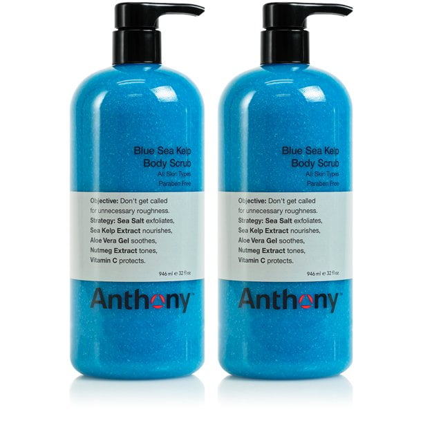 Anthony Blue Sea Kelp Exfoliant pour le Corps 32 Oz (Lot de 2)