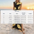 thumbnail image 2 of Edvintorg Long Dresses for Women Sleeveless Casual Loose Floral Sun Dress Summer Holiday Dresses with Split, 2 of 6