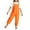 Orange, variant on Summer Overalls For Girl,Boy Solid Color Trousers Children Suspenders 3-14Y Cute Rompers For Girls,3-4 Years