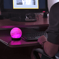 thumbnail image 2 of Lampe Sel Rose de l'Himalaya USB 3,54 Pouces, Écoresponsable, Idée-Cadeau Unique par Apex Global, 2 of 4