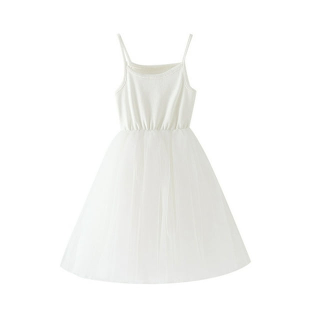 Robe Tutu 2025 s Shorts Tutu à Boutons Robe s Robe Longue en Tulle Robes 5 Ans Bretelles Sans Manches Princesse