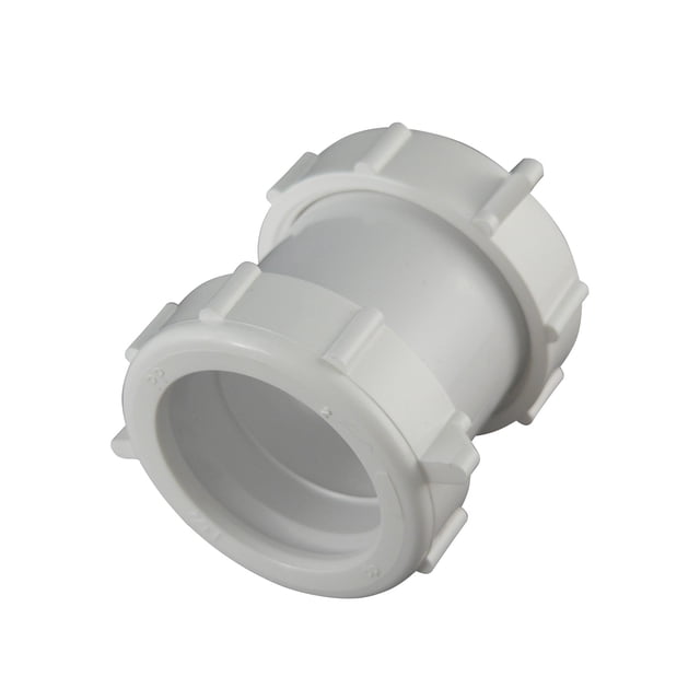Acoplamiento de desagüe para fregadero Plumb Pak PP55-4W, plástico, 1.5 pulgadas, blanco