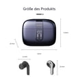 thumbnail image 2 of Wekily Auriculares internos Bluetooth 5.2, auriculares inalámbricos con micrófono incorporado y graves profundos, caja de carga USB-C de 40 horas de reproducción, auriculares impermeables IPX7 con, 2 of 5