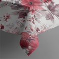 thumbnail image 3 of Pioneer Flower Floral Print Pattern Rectangle Tablecloth 60"x120",Waterproof Polyester Rectangle Table Cloth, Wipeable Spillproof Polyester Tablecloth for Dining, Camping, Indoor and Outdoor, 3 of 6