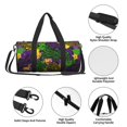 thumbnail image 6 of Fotbe Mardi Gras7 Pattern Foldable Sports Gym Bag with Wet Dry Pocket, Ultralight Travel Bag, Large Capacity Duffel Bag, Splash Proof Carry on Bag, Overnight Bag, Weekender Bag, 6 of 8