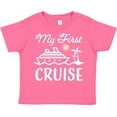 thumbnail image 3 of Inktastic My First Cruise with Cruise Ship and Palm Trees Boys or Girls Toddler T-Shirt, 3 of 5