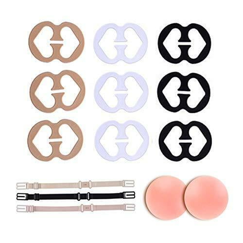 Bra Strap Clip Holder Hook 12 Pc Set Bundle Nipplecover 9 Bra Clip 3