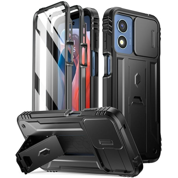 Funda Poetic Revolution para Motorola Moto G Play 4G 2024 negra