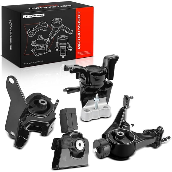 A-Premium 4PCS Engine Motor Mount and Transmission Mount Kit Compatible with Toyota Corolla 2014-2019 1.8L, Manual Transmission, Replace# 123050T170