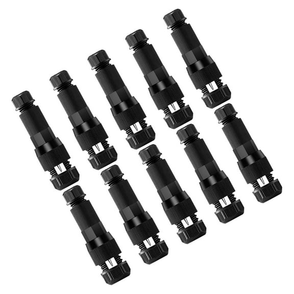 HOMEMAXS 10pcs Low Voltage Wire Connectors Landscape Lights Cable Connector For Garden Landscape Lighting Pathway Yard Lights