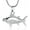 Silver, variant on Cremation Jewelry for Ashes Fish Urns Necklace for Men Women Memorial Keepsake Jewelry Shark Fish Ashes Pendant for Pets/Human