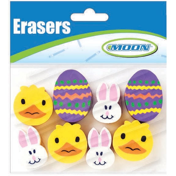 Easter Fun Pencil Topper Erasers