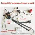 thumbnail image 1 of Récepteur Interrupteur Filaire Kit RC Modifié pour Voiture Électrique Enfants RX37 12V B, 1 of 6