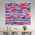 thumbnail image 3 of Daiia Sea Stars Pattern Tapestry 60x51 Inches Wall Hanging Tapestry Artistic Wall Hanging Bedroom Wall Decor Living Room Tapestry Dorm Room Decor, 3 of 9