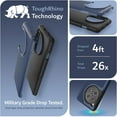 thumbnail image 3 of TUDIA MergeGrip Oneplus 12R Case Dual Layer Slim Grip Tough Heavy Duty Indigo Blue, 3 of 7