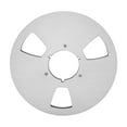 thumbnail image 2 of 1/4 10.5 Inch Empty Takeup Reel, 3 Hole Design, Stainless Steel Screws, Restoration Tape Recorder, Universal Opening Machine Part for, 2 of 7