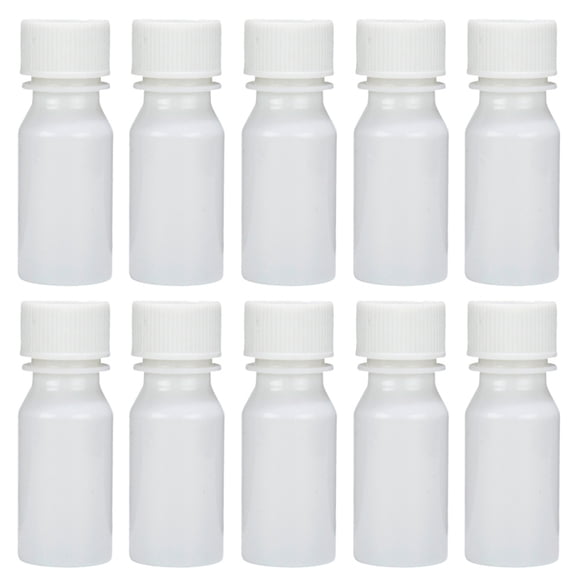 Weiweiguan 30pcs 20ML Laboratory Sample Sealing Bottles Reagent Bottles (Random Color)