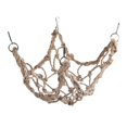 thumbnail image 5 of Parrot Bird Climbing Net Hemp Rope Ladder Toy Play Gym Hanging Swing Net Parrot Perch Hammock Toy with Hooks Bird Cage Toy for Budgies Macaw Cockatoo Parakeet Hamster Ferret, 5 of 11