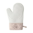 thumbnail image 2 of OEFNTAC Oven Gloves Silicone 7.09x11.02in 0.28lb 3-Layer Non-Slip Heat Resistant Mitts Baking Cooking Microwave BBQ 446°F Kitchen, 2 of 6