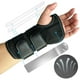 thumbnail image 1 of Muñequera Ortopedica Muñequeras Tunel Carpiano - Ferula Tunel Carpiano Ajustable Con 3 Soportes, Muñequeras de Soporte para Artritis Tendinitis Fracturas(Negro, S/M 13-20 cm, Mano Izquierda), 1 of 5