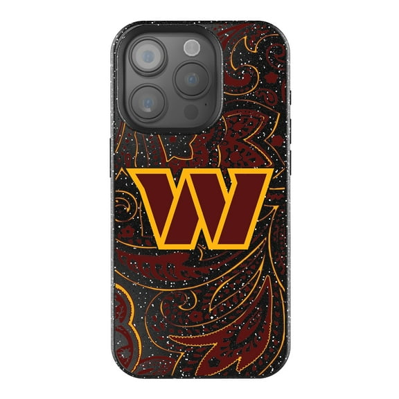 Keyscaper Washington Commanders Paisley Bling iPhone Case