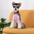thumbnail image 6 of Breathable Dog Vest - Rainbow Tie-Dye Summer Camisole - Pet Two-Legged Clothes for Puppy Costume, 6 of 8
