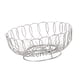 thumbnail image 4 of Cesta de almacenamiento de frutas Cesta de drenaje práctica multiusos Cesta de pan elegante Plato de fruta hueco para sala de estar Hogar, 4 of 7