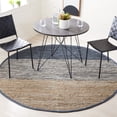 thumbnail image 2 of SAFAVIEH Vintage Leather Abraham Neapolitan Area Rug, Blue/Grey, 7' x 7' Round, 2 of 7