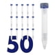 thumbnail image 2 of Centrifuge Tubes, [50 Pack] Plastic Test Tube with Screw Caps, 15ML Sterile Test Tubes with Lids, 2 of 5