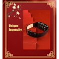 thumbnail image 4 of Genuine Leather Band Soft Replacement Wristband Leather Smart Watch Strap, 4 of 8
