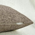 thumbnail image 6 of Home Soft Things Babati Jacquard Chenille 2 Piece Throw Pillow Cover Set - Light Brown - 20" x 20", 6 of 7