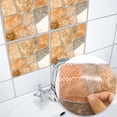 thumbnail image 3 of 10 Pcs/Set Self Adhesive Tile Stickers Art Decals Removable Wall Sticker Kitchen Backsplash Bathroom Home Tidy Protection, 3 of 10