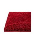 thumbnail image 4 of Unique Loom Studio Solid Shag Collection Area Rug - Sky (8' x 10' Rectangle Red), 4 of 7