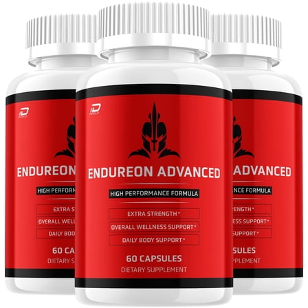 Endureon Advanced for Men Capsules – EndureonAdvanced Vitamin Complex , Energy, 3 Pack, 180 Capsules