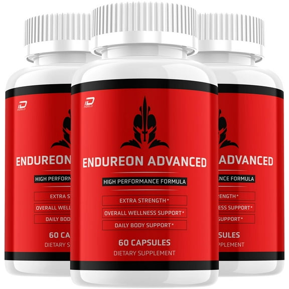 Endureon Advanced for Men Capsules – EndureonAdvanced Vitamin Complex , Energy, 3 Pack, 180 Capsules