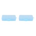 thumbnail image 3 of Thinsony 10 Grid Plastic Jewelry Removable Storage Box Beads Container Earring Blue 12.8x6.5x2.2cm 2Set, 3 of 6