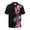 American Flag Jets, variant on Eagle America 250 Men's Short Sleeve Casual Shirt, Quick Drying Moisture Wicking Men's Short Sleeve Shirt Men's Short Sleeve Button Shirt for Beach Travel