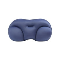 Cervical Neck Pillows for Pain Relief Sleeping, Memory Foam Neck Bolster Pillow for Stiff Pain Relief, Neck Support Pillow Neck Roll Pillow for Bed Pillow (Blue)