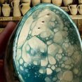 thumbnail image 2 of Herb Stripper Bowl Agujeros Redondos Resin Cilantro Leaf () Azul, 2 of 3